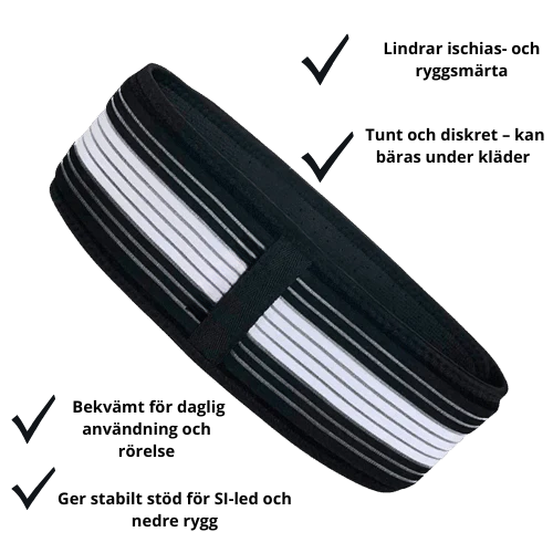 RyggHjälpen™/Äntligen en lösning som lindrar ischias- och ryggsmärta
